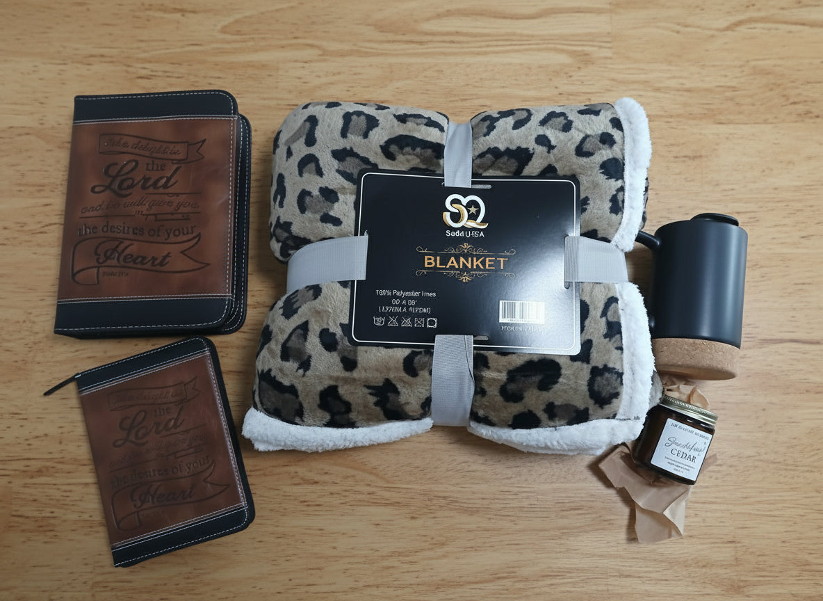 Holiday Serenity: The "Delight in the Lord" Winter Comfort Gift Basket - Just Because Gift Baskets