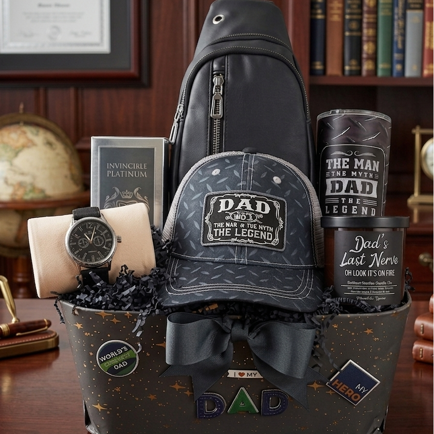 Just Because Gift Baskets Men's Gift Basket
