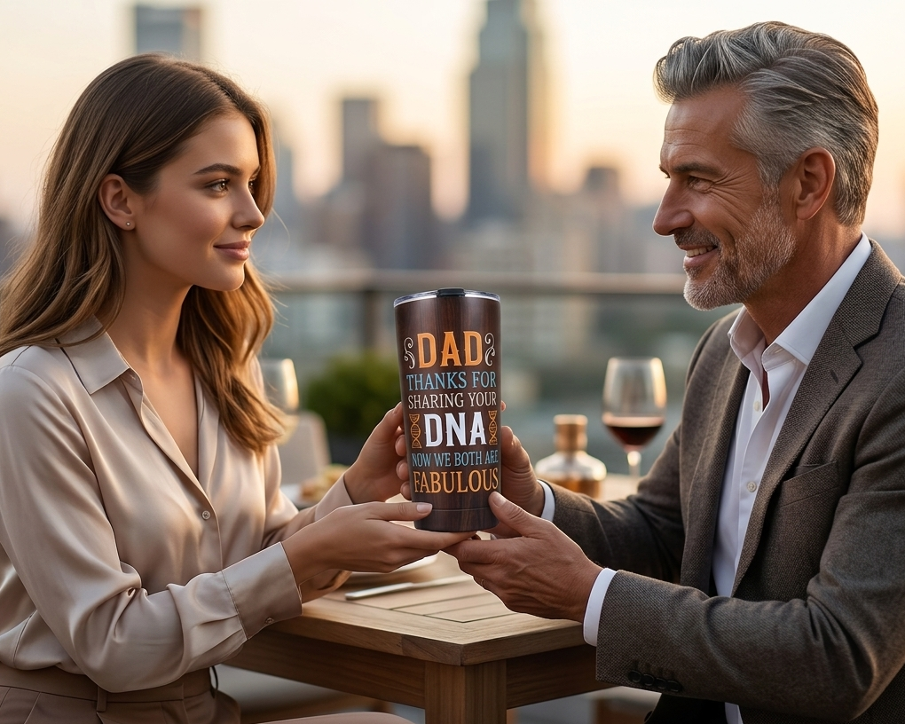 The Fabulous DNA Dad's Tumbler