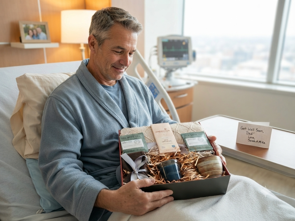 Gift Box for Him, Cozy Self Care Box for Men
