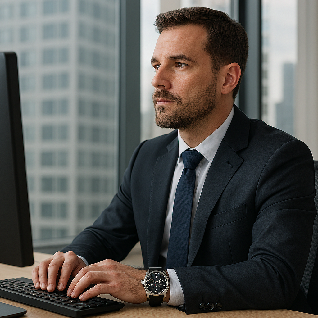 Montres Carlo Men’s Stylish Fashion Watch