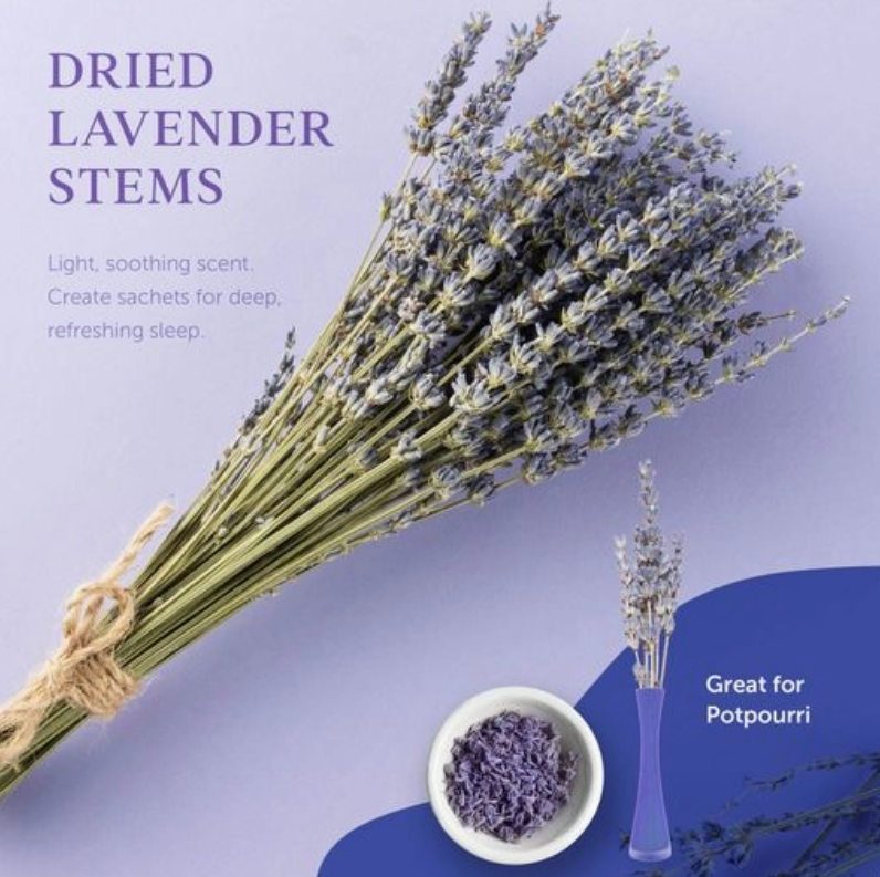 Lavender & Lilac Spa Gift Basket - Aromatherapy Stress Kit