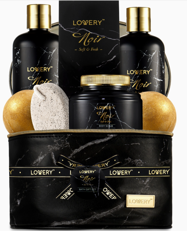 Jasmine Noir Unisex Spa Bath Set