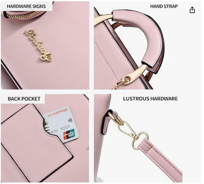 The Chic Cat-Charm Satchel