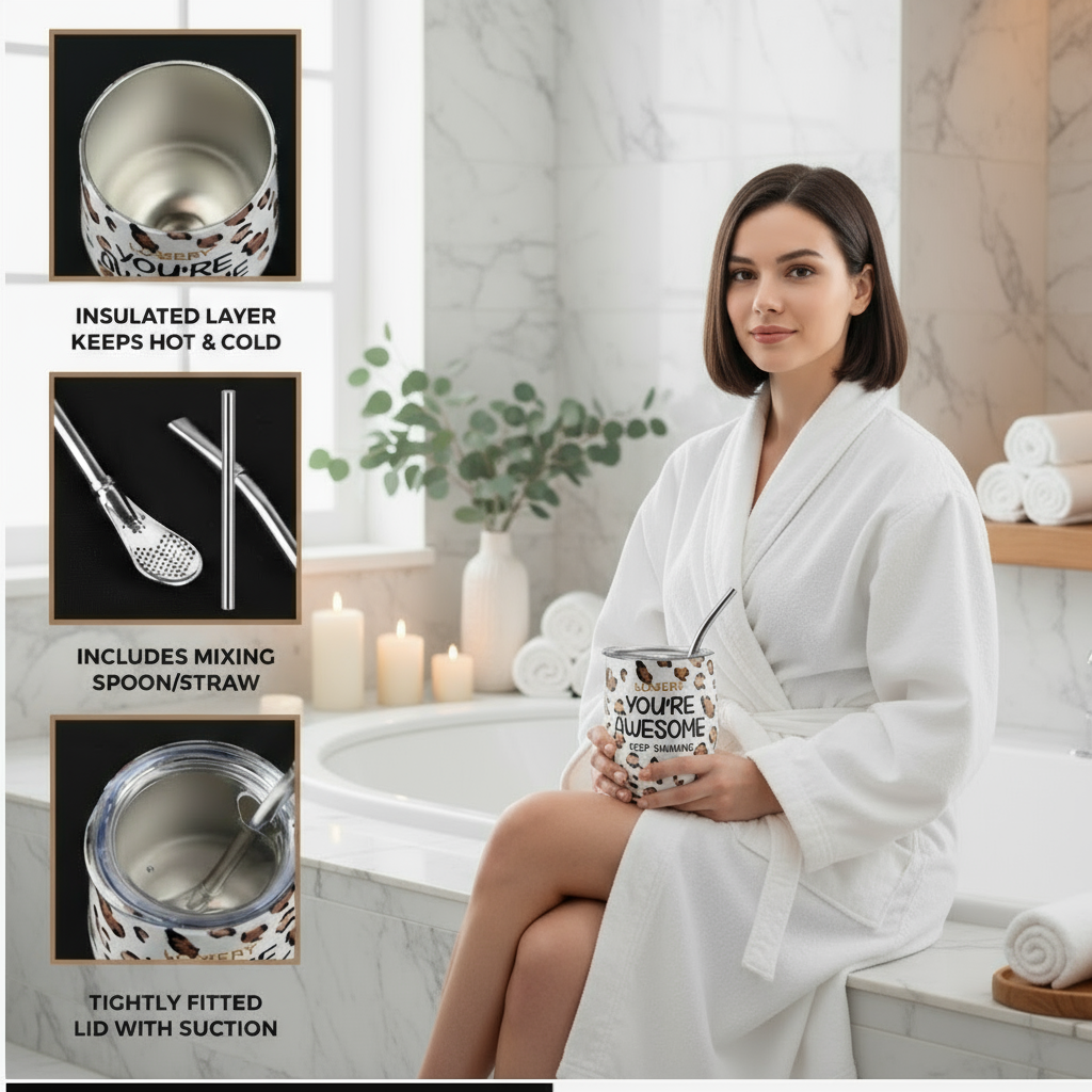 Home Spa Kit in Honey Almond Scent - Luxury Bath Gift Basket - Just Because Gift Baskets