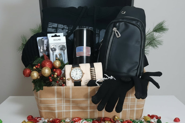 Men's Winter Essentials Gift Basket - Just Because Gift Baskets