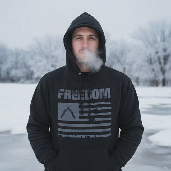 American flag hoodie