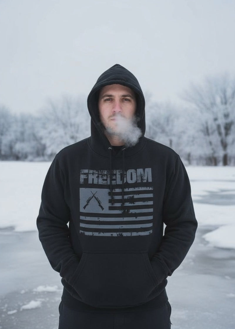 American flag hoodie