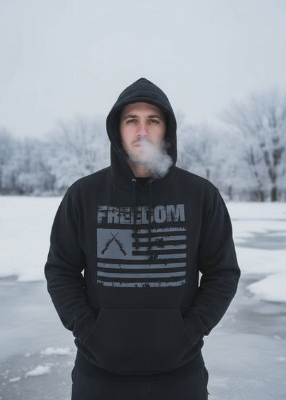 American flag hoodie