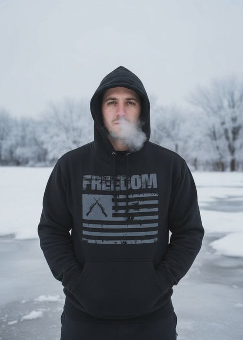 American flag hoodie