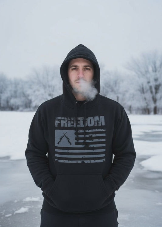 American flag hoodie