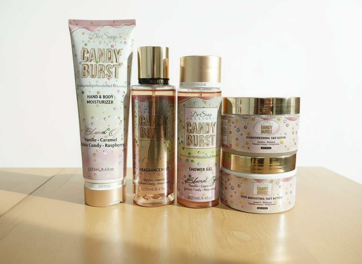 Candy Burst Comfy Spa Basket - Just Because Gift Baskets