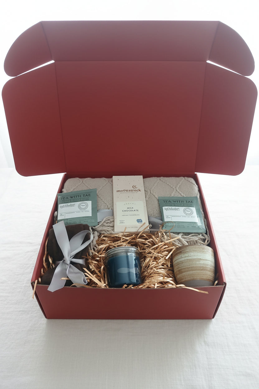 Gift Box for Him, Cozy Self Care Box for Men