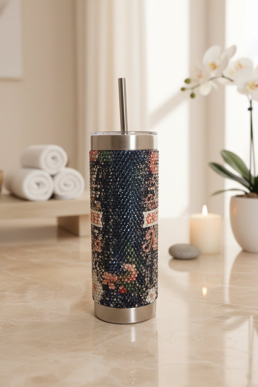 Tumbler "World's Greatest Nana" with Rhinestones