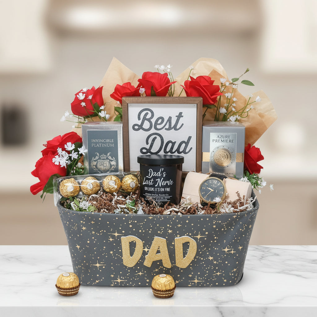 The Masculine Scent: Dad's Basket