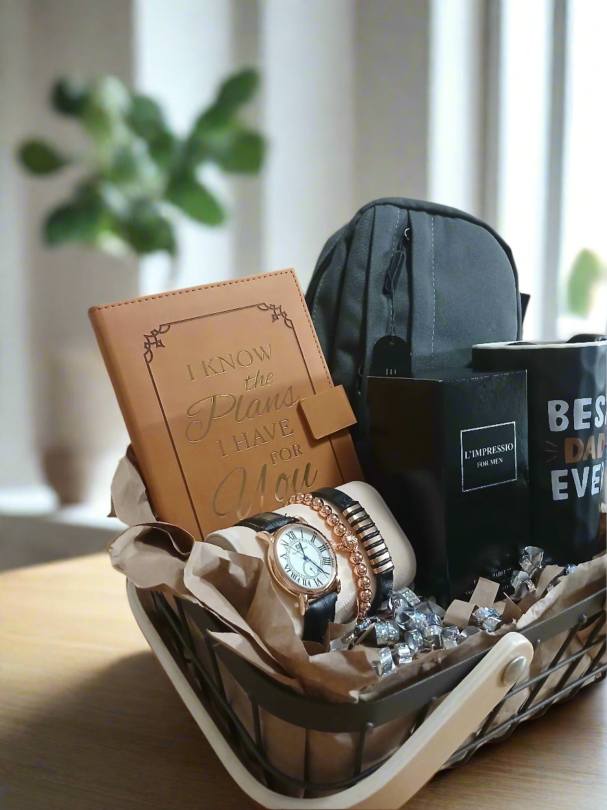 Traveling Dad Gift Basket