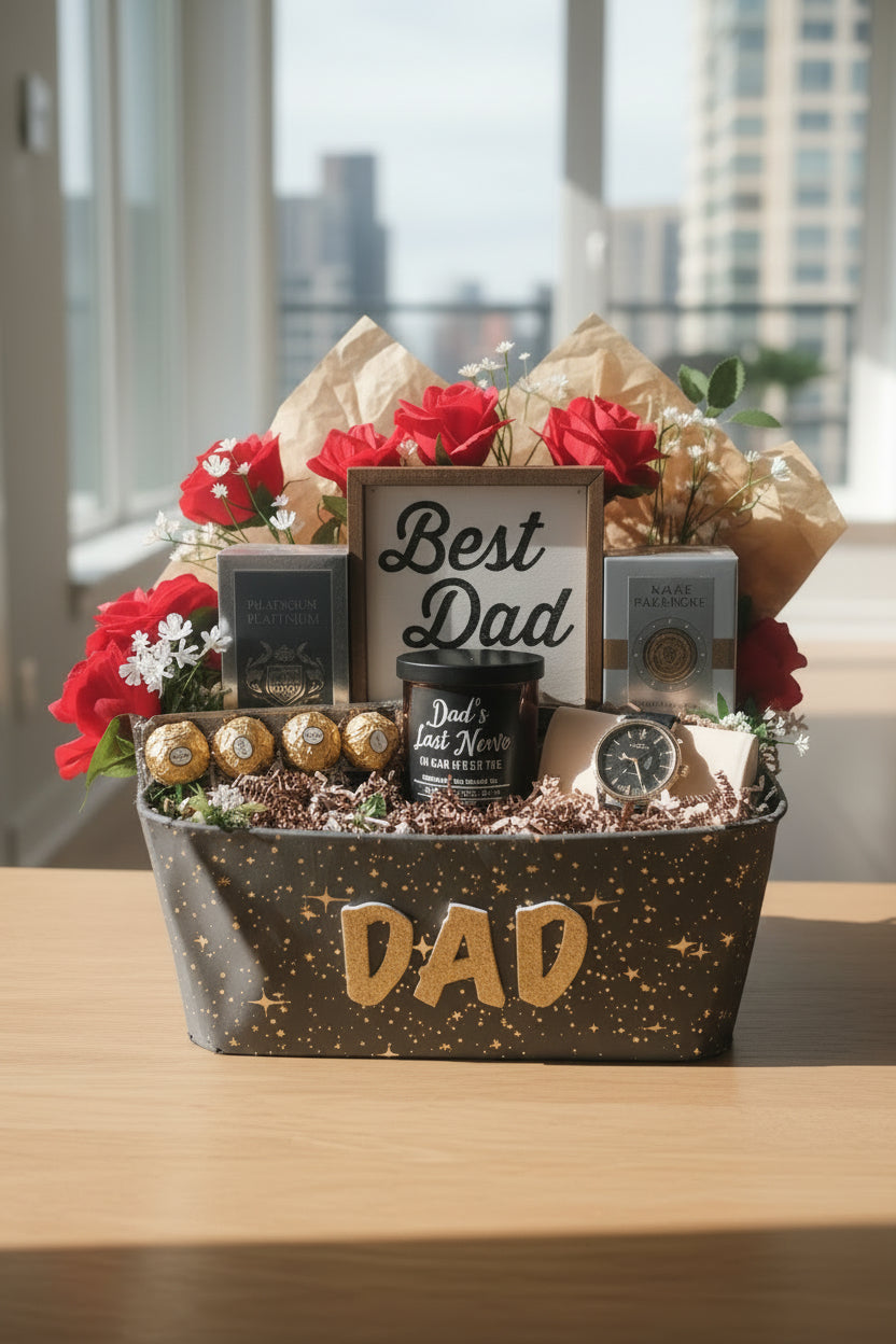 The Masculine Scent: Dad's Basket