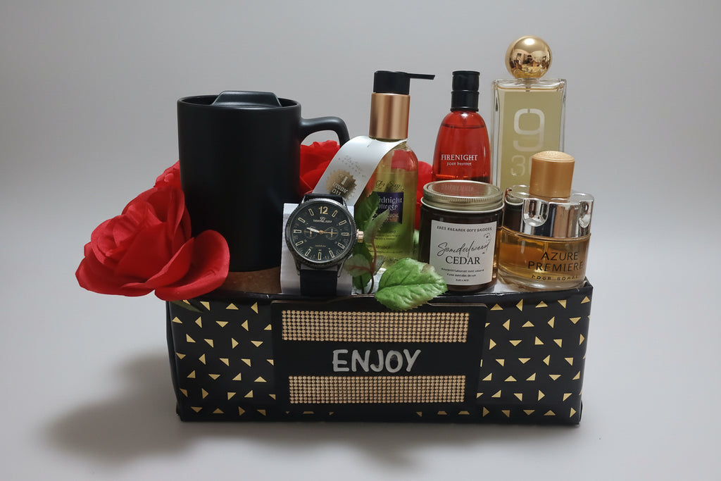 Just Because Gift Baskets Men's Gift Basket
