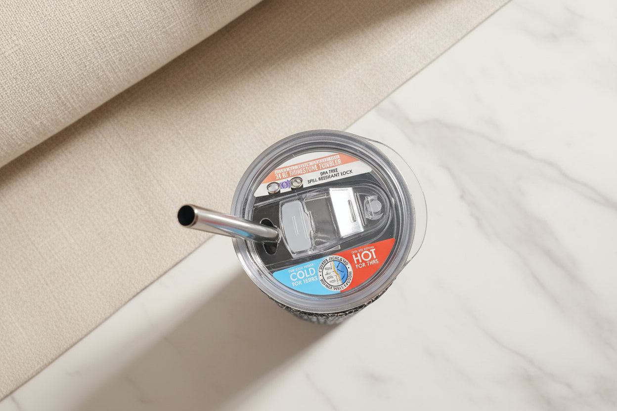 Tumbler "World's Greatest Nana" with Rhinestones