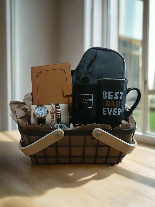 Traveling Dad Gift Basket